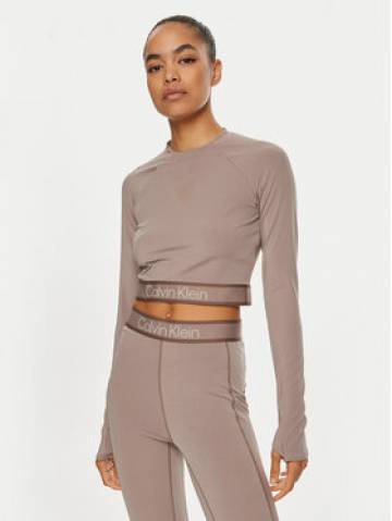 Calvin Klein Performance Технічна футболка 00GWF4K204 Бежевий Slim Fit Calvin Klein Performance Технічна футболка 00GWF4K204 Бежевий Slim Fit