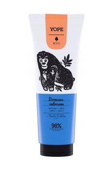 Мужской гель-шампунь для душа Yope Wood 2 в 1 Кедровое дерево, 250 мл