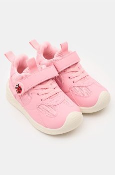 Кросівки зі шкіряною устілкою з сертифікатом «ЗДОРОВА СТОПА» - рожевий