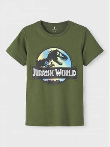 NAME IT Футболка Jurassic World 13219935 Зелений Regular Fit NAME IT Футболка Jurassic World 13219935 Зелений Regular Fit