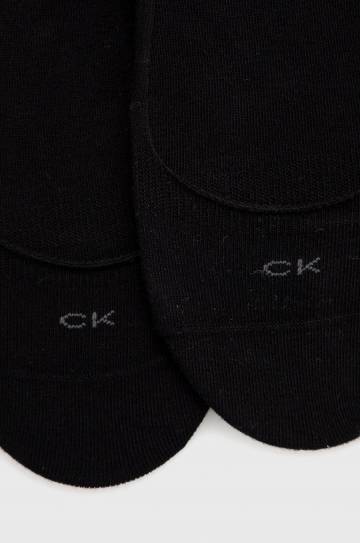 Носки Calvin Klein (2-pack) женские цвет чёрный Носки Calvin Klein (2-pack) женские цвет чёрный