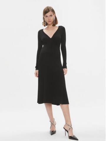 Pinko Трикотажна сукня Coccodrillo 102023 A18P Чорний Regular Fit Pinko Трикотажна сукня Coccodrillo 102023 A18P Чорний Regular Fit