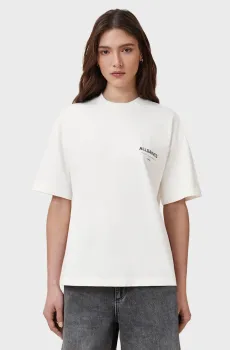 Женская белая футболка UNDERGROUND Белый S AllSaints W202JC