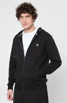 Мужское черное худи Черный M BOSS 50520303;001