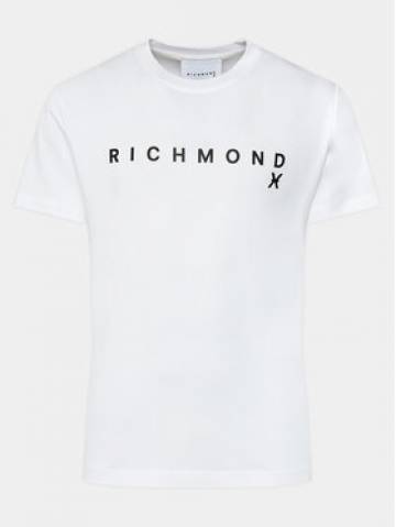 Richmond X Футболка Aaron UMP24004TS Білий Regular Fit Richmond X Футболка Aaron UMP24004TS Білий Regular Fit