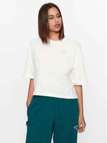 Puma Футболка Classics 621381 Écru Oversize Puma Футболка Classics 621381 Écru Oversize