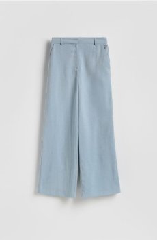 Reserved - Широкі штани - світло-блакитний - 733JC-50X