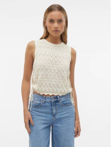 Vero Moda Топ Bali 10302924 Écru Regular Fit Vero Moda Топ Bali 10302924 Écru Regular Fit