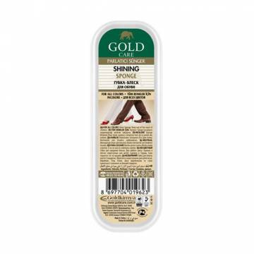 Губка-блеск для обуви Gold Care Shine Sponge Бесцветный, 1 шт Губка-блеск для обуви Gold Care Shine Sponge Бесцветный, 1 шт
