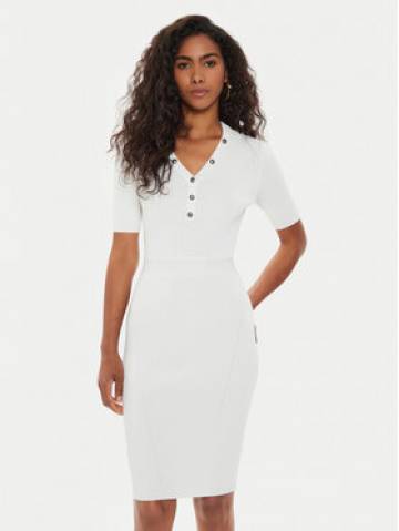 Guess Трикотажна сукня W4YK16 Z37K0 Білий Slim Fit Guess Трикотажна сукня W4YK16 Z37K0 Білий Slim Fit