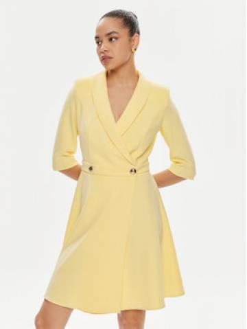 Rinascimento Коктейльна сукня CFC0118280003 Жовтий Regular Fit Rinascimento Коктейльна сукня CFC0118280003 Жовтий Regular Fit