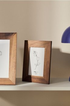 Фоторамка з деревом - бежевий