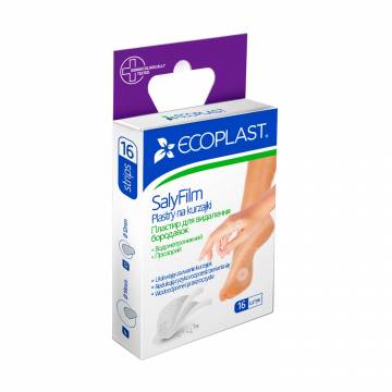 Пластырь Ecoplast SalyFilm для удаления бородавок, 16 шт Пластырь Ecoplast SalyFilm для удаления бородавок, 16 шт