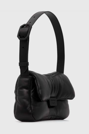 Кожаная сумочка Emporio Armani цвет чёрный Кожаная сумочка Emporio Armani цвет чёрный