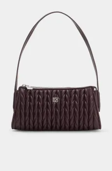 Женская бордовая сумка Бордовый ONESIZE HUGO 10090