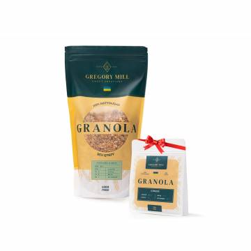 Набір граноли Mini Pistachio & Mint, 1 кг & Ginger, 250 г у подарунок Gregory Mill Набір граноли Mini Pistachio & Mint, 1 кг & Ginger, 250 г у подарунок Gregory Mill