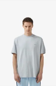 Мужская серая футболка Серый L-XL Lacoste TH0541ACZ