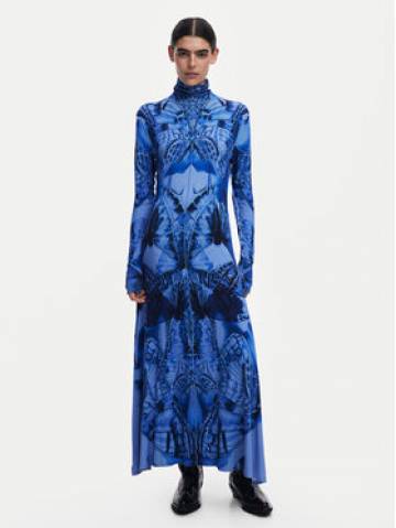 Desigual Повсякденна сукня 24WWVK26 Голубий Slim Fit Desigual Повсякденна сукня 24WWVK26 Голубий Slim Fit