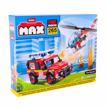 Конструктор MAX City Пожежники 265 деталей (83166) Конструктор MAX City Пожежники 265 деталей (83166)