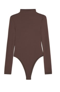 Cropp - Боді з довгим рукавом - коричневий