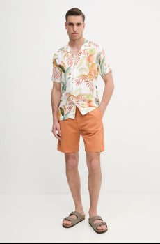 Льняные шорты Pepe Jeans RELAXED LINEN SMART SHORTS
