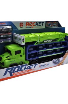 Детская игрушка YG Toys Автовоз с горками и машинками, от 3 лет, 53.5*10.5*26 см (CY-2228)