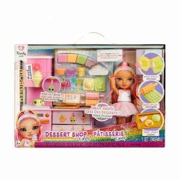 Детский игровой набор с куклой Rainbow High Littles Кондитерская Кенди, с аксессуарами, от 6 лет (522058) Детский игровой набор с куклой Rainbow High Littles Кондитерская Кенди, с аксессуарами, от 6 лет (522058)