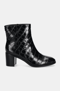 Кожаные полусапожки Lauren Ralph Lauren Cassie