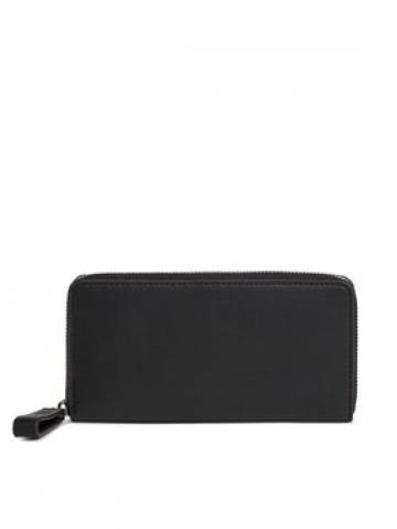Tommy Jeans Жіночий гаманець Tjw Bold Large Za AW0AW15455 Чорний Tommy Jeans Жіночий гаманець Tjw Bold Large Za AW0AW15455 Чорний