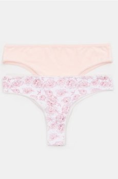 Бавовняні бразильські трусики 2 штуки - різнобарвний