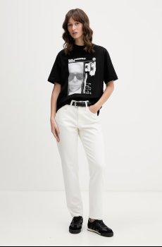 Karl Lagerfeld Jeans футболка для женщин из хлопка