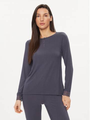Femilet by Chantelle Сорочка-піжама Laurel FNAEJ0 Cиній Regular Fit Femilet by Chantelle Сорочка-піжама Laurel FNAEJ0 Cиній Regular Fit