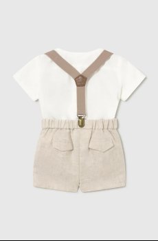 Комплект с добавлением льна для младенцев Mayoral Newborn