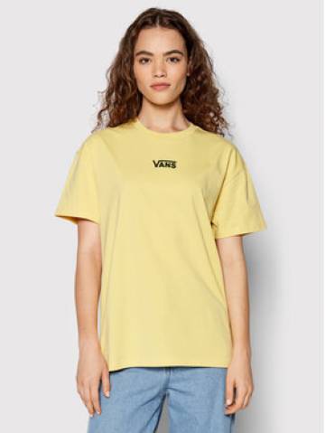 Vans Футболка Flying V VN0A7YUT Жовтий Oversize Vans Футболка Flying V VN0A7YUT Жовтий Oversize
