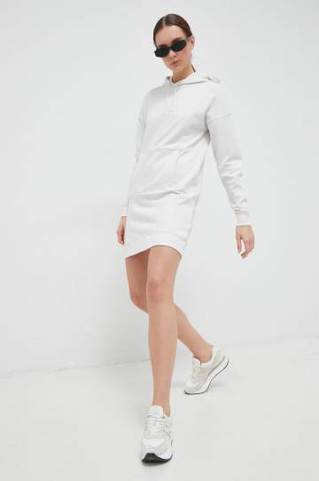 Платье Helly Hansen цвет серый mini прямое Платье Helly Hansen цвет серый mini прямое