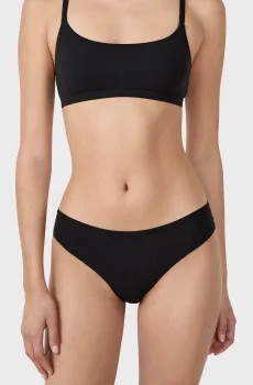 Женские черные трусики-слипы PURE SOFT Черный M Etam 6554856