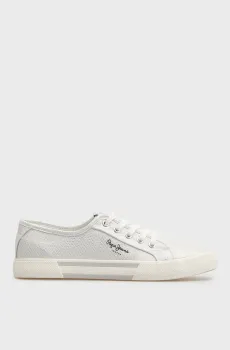 Женские серебристые кеды BRADY PARTY Серебряный 41 Pepe Jeans PLS31439