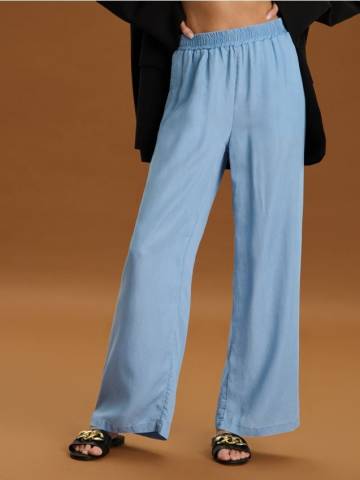 Штани wide leg - light blue Штани wide leg - light blue