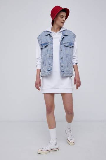 Платье Ellesse цвет белый mini прямое SGK13289-011 Платье Ellesse цвет белый mini прямое SGK13289-011