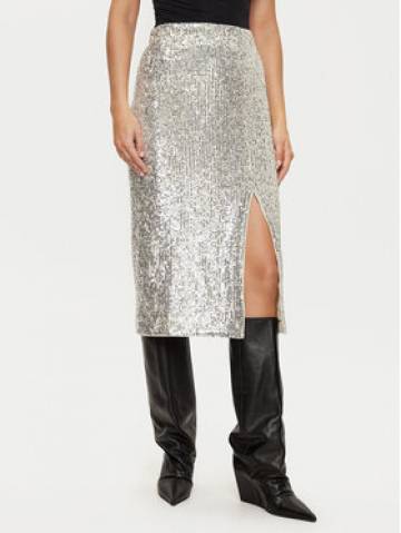Morgan Спідниця-олівець 242-JESQUIA Срібний Slim Fit Morgan Спідниця-олівець 242-JESQUIA Срібний Slim Fit
