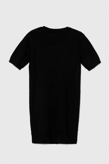 Детское платье Guess цвет чёрный mini прямое J4YK18 Z2NQ2 Детское платье Guess цвет чёрный mini прямое J4YK18 Z2NQ2