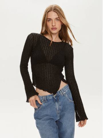 Gina Tricot Блузка 21367 Чорний Regular Fit Gina Tricot Блузка 21367 Чорний Regular Fit