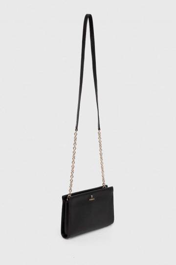 Кожаная сумочка Furla цвет чёрный Кожаная сумочка Furla цвет чёрный