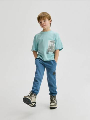 Reserved - Трикотажні джогери - steel blue - ZI216-95X Reserved - Трикотажні джогери - steel blue - ZI216-95X