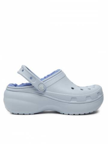 Crocs Шльопанці Classic Platform Lined Clog W 207938 Блакитний Crocs Шльопанці Classic Platform Lined Clog W 207938 Блакитний