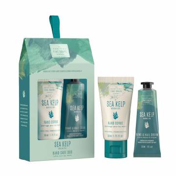 Набор Scottish Fine Soaps Sea Kelp Marine Spa Hand Care Duo (скраб для рук, 50 мл + крем для рук, 30 мл) Набор Scottish Fine Soaps Sea Kelp Marine Spa Hand Care Duo (скраб для рук, 50 мл + крем для рук, 30 мл)