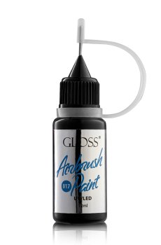 Уценка! Краска для аэрографа Gloss Airbrush Paint UV/LED 017, 12 мл