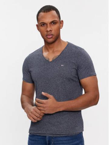 Tommy Jeans Футболка Jaspe DM0DM09587 Cиній Slim Fit Tommy Jeans Футболка Jaspe DM0DM09587 Cиній Slim Fit