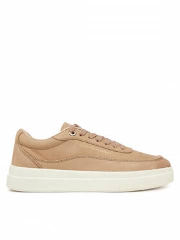 Tommy Hilfiger Снікерcи Modern Court Sneaker Nubuck FW0FW08462 Бежевий