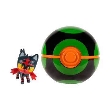 Ігровий набір Pokemon W16 Літтен в покеболі (PKW3147) Ігровий набір Pokemon W16 Літтен в покеболі (PKW3147)